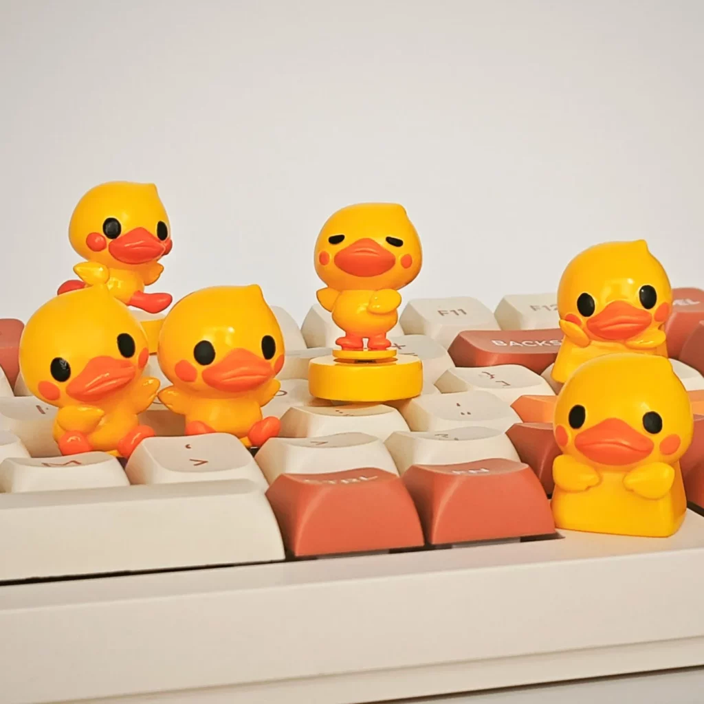 walnut-duck-keycaps-full-set