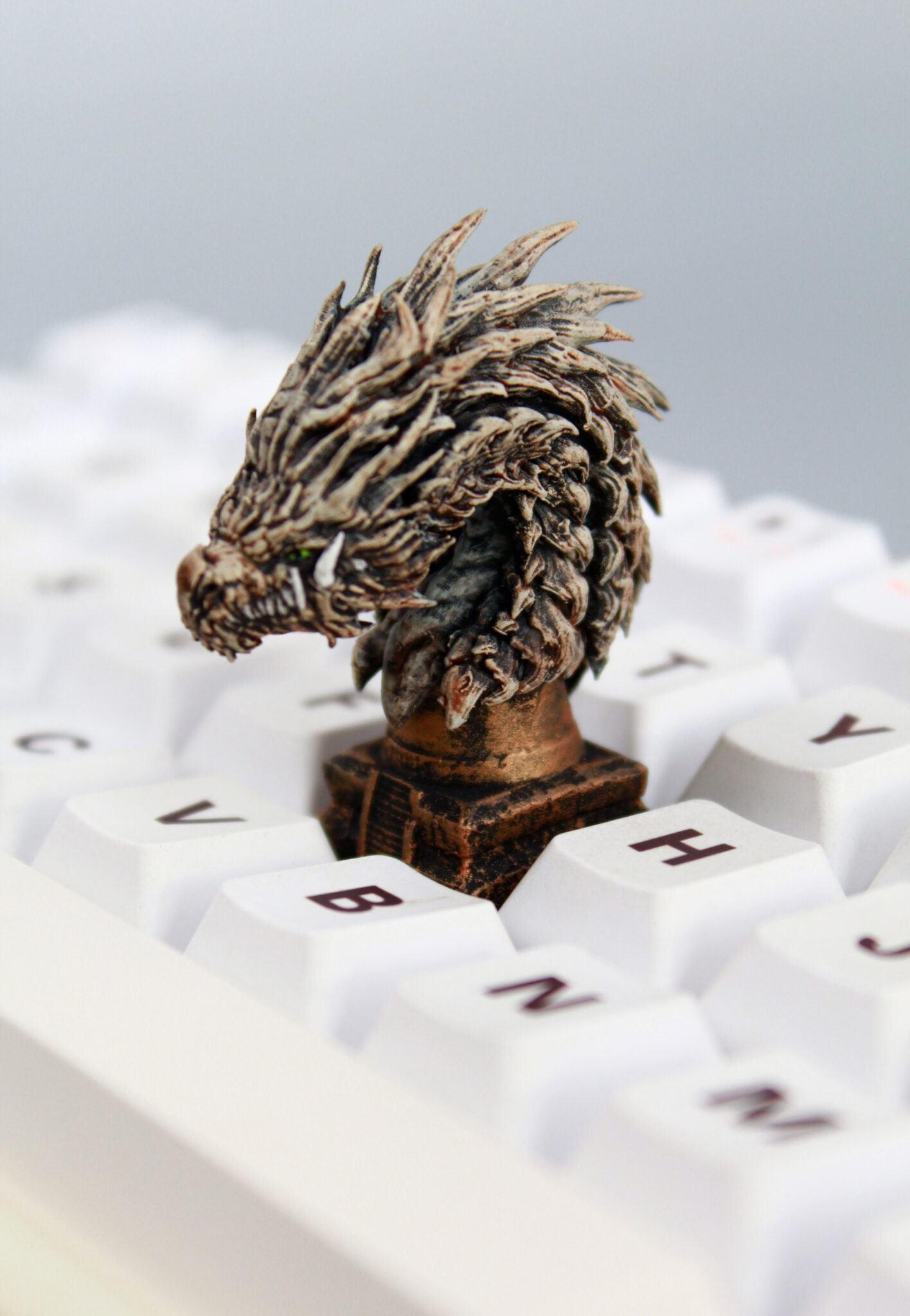 Chess Keycaps Keyboard Dragon Chess: A Stylish Upgrade for Your Board | Kawaiikeycaps