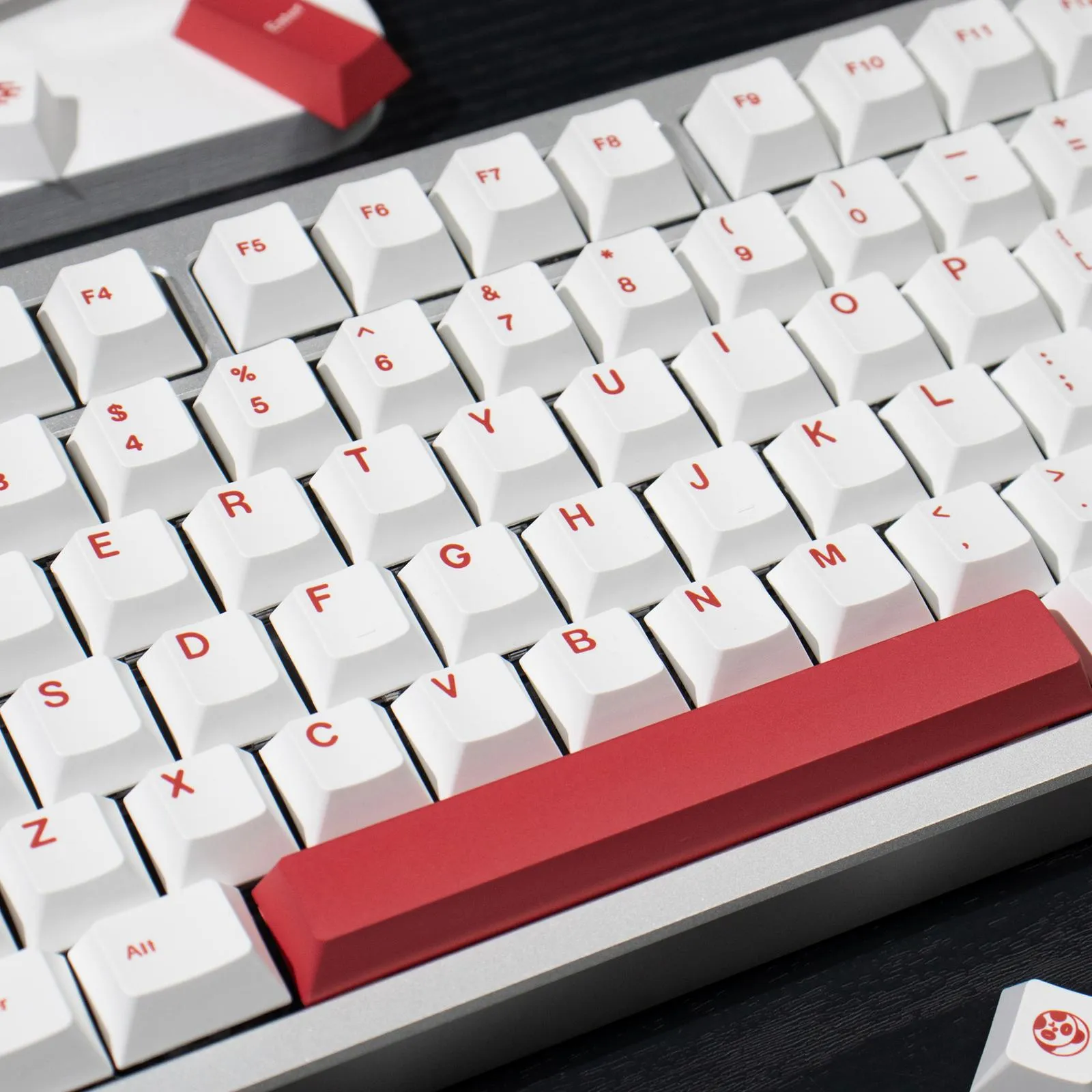 thumbnail image 2 of Keycap Only]Retro Hollow Russian Keycap 145 Keys Cherry Profile PBT Sublimation Keycaps For 2 of 12
