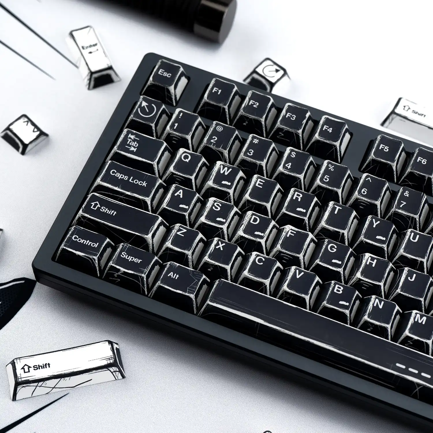 black-manga-style-oem-keycap-set-1
