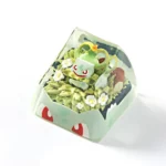 pokemon-stylish-bulbasaur-transparent-keycap-leftside