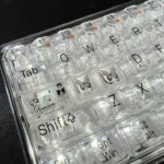 vintage-butterfly-transparent-keycaps-front