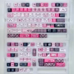 black-pink-yabi-style-oem-keycapset-upfront