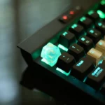 blue-sky-white-clouds-transparent-keycaps-side