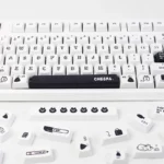 black-white-cartoon-xda-keycap-set-front