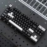 black-white-series-oem-keycap-set-side