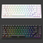 black-white-tac75he-minimal-mechanical-keyboard-cover