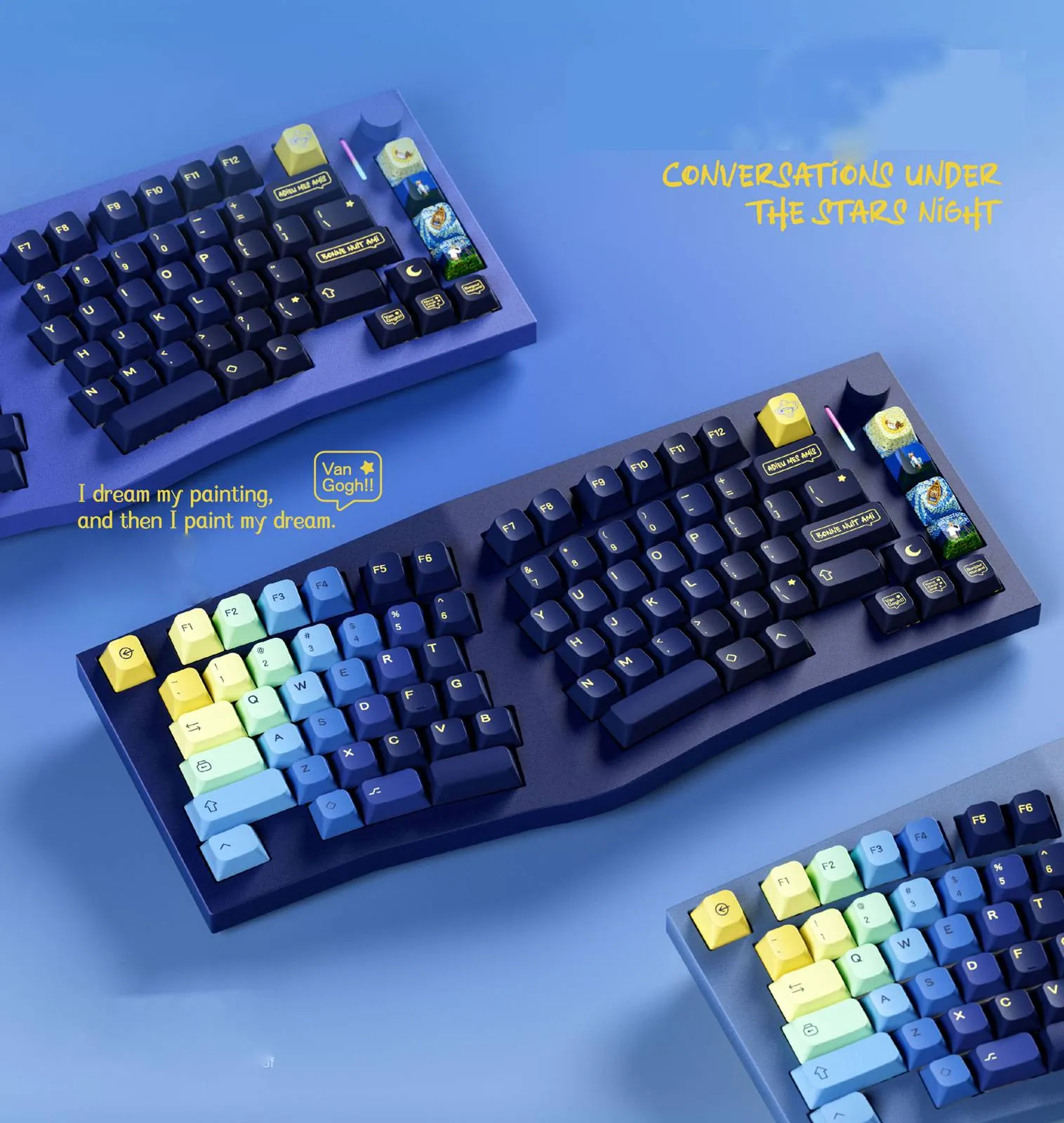 conversation-under-starry-sky-jsa-keycapset-side