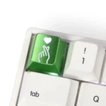hand-heart-series-keycaps-green