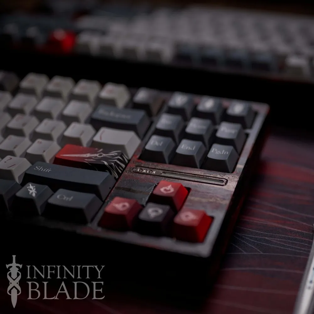 infinity-blade-themed-oem-keycap-set-side