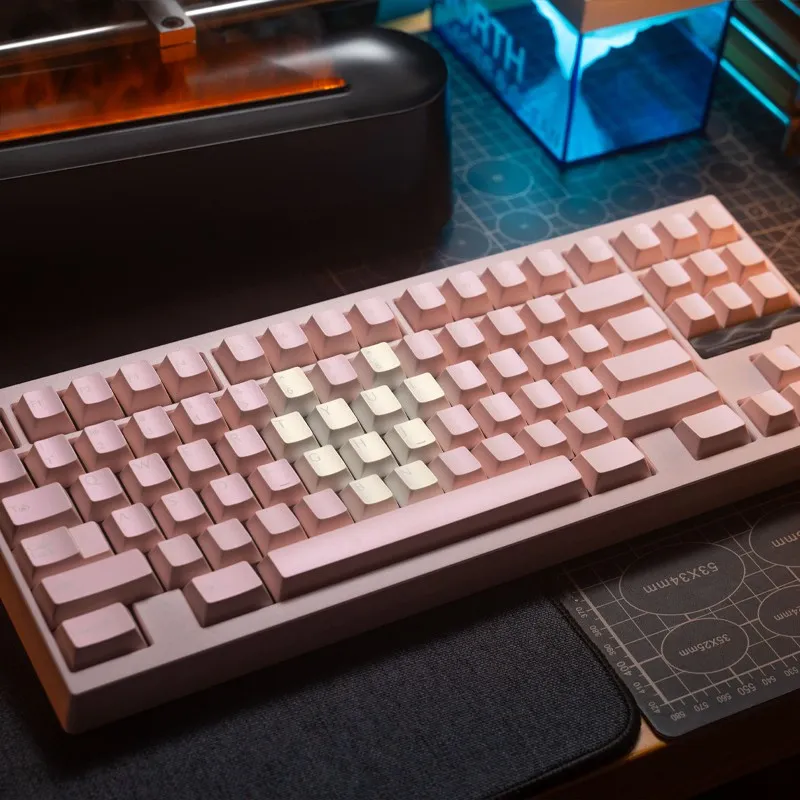 iridescent-pearl-oem-minimal-keycap-set-side