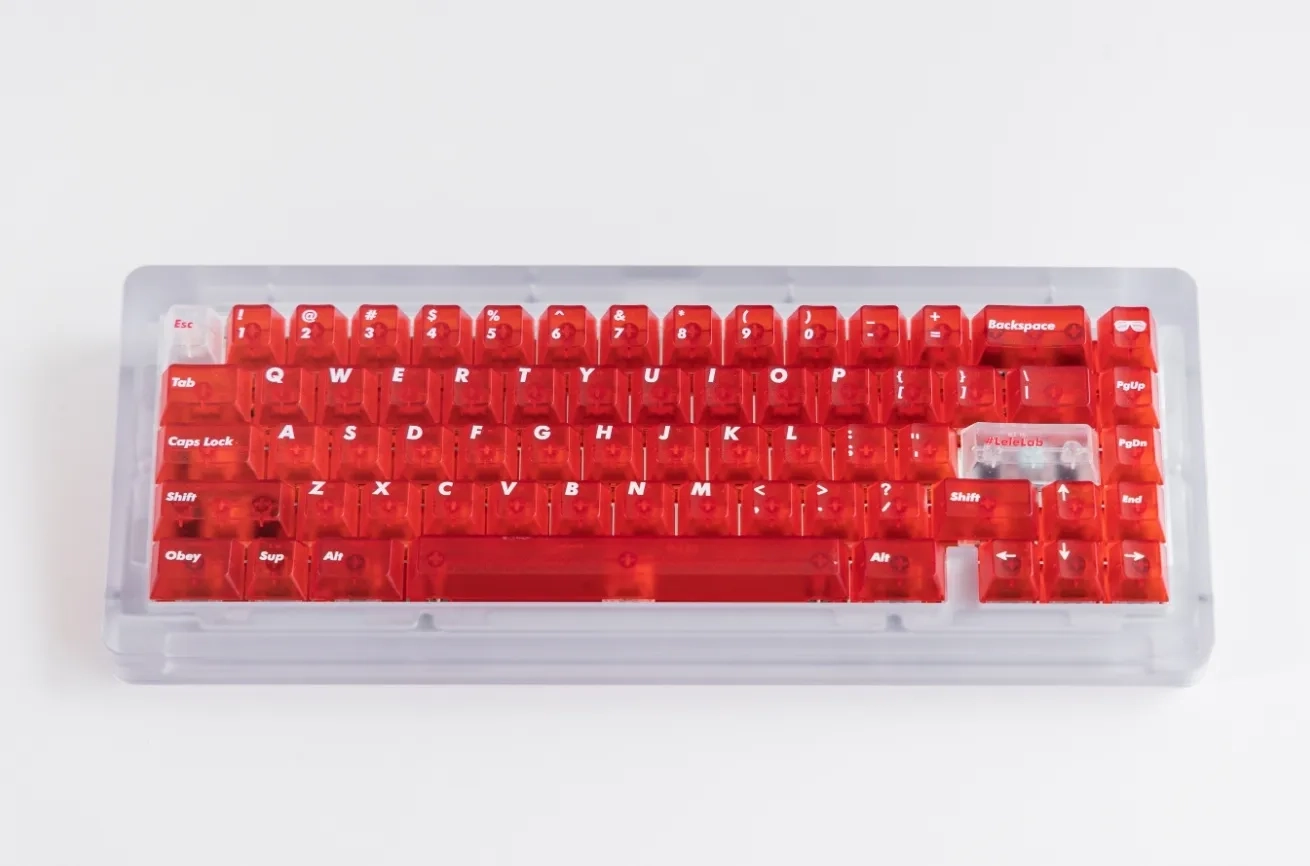 lelelab-supsup-red-transparent-keycap-set-cover