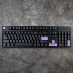 lilac-on-black-oem-minimal-keycapset-cover