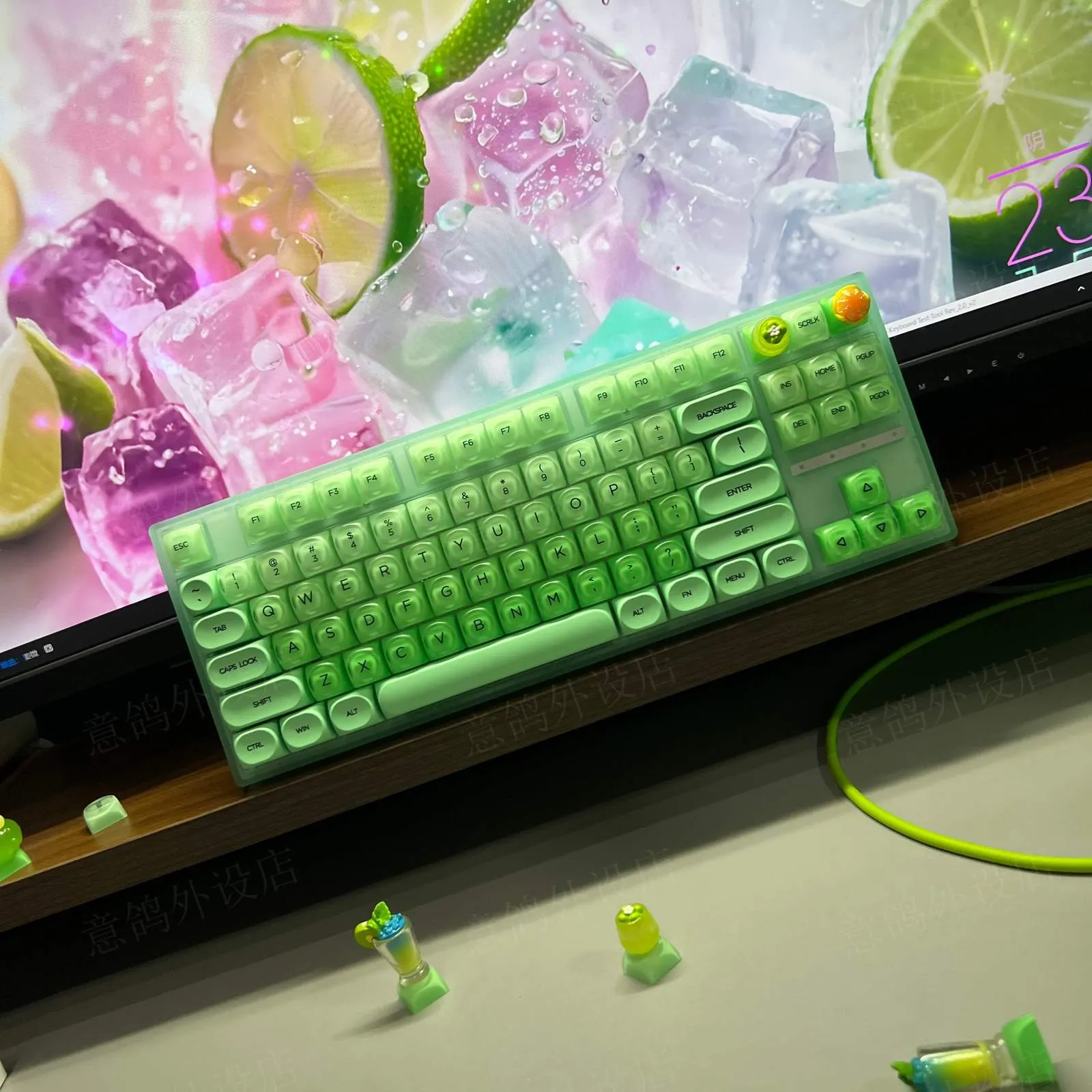 lime-jelly-hom-keycap-set-side