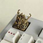 long-horned-chinese-dragon-keycaps-gold