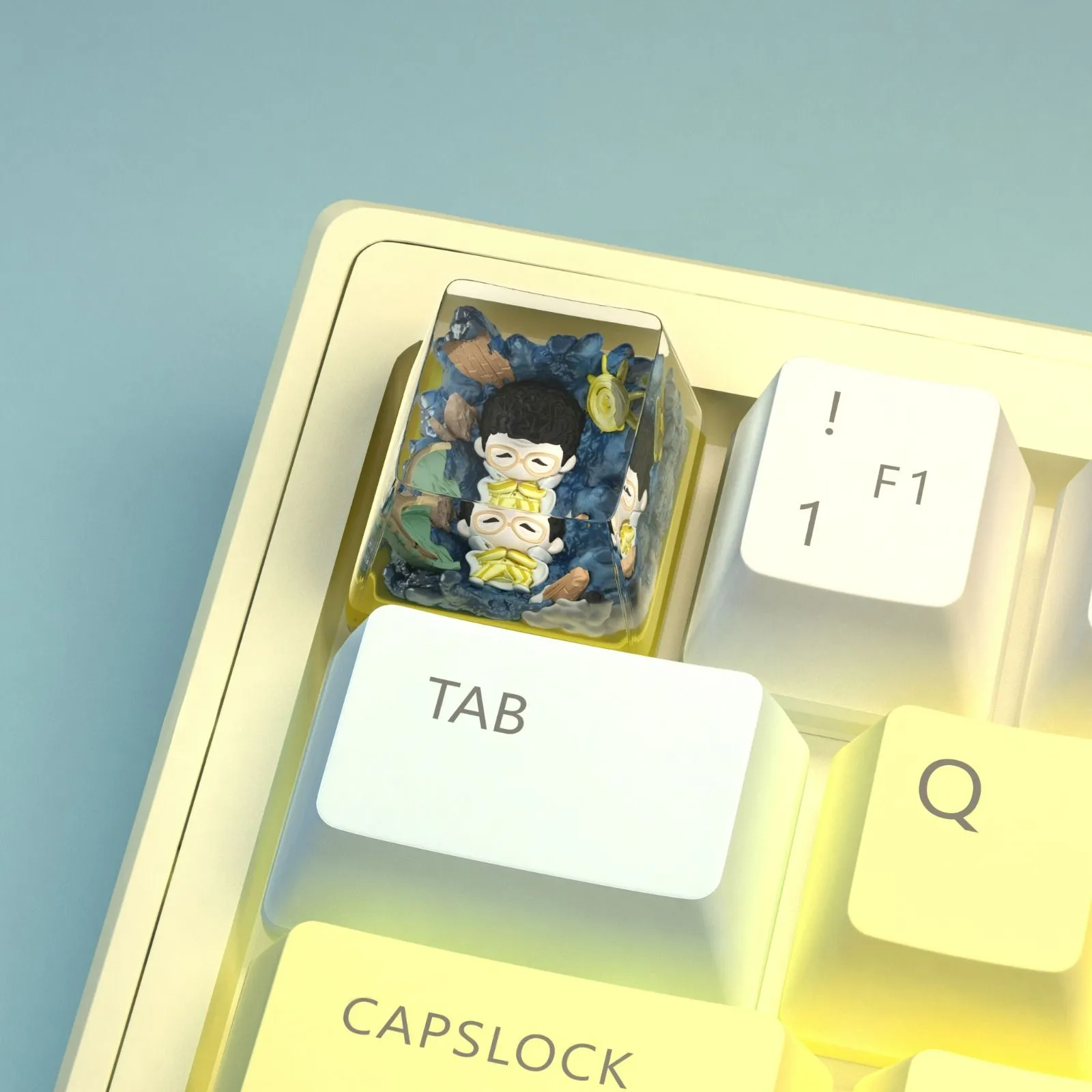one-piece-borsalino-transparent-keycap-side