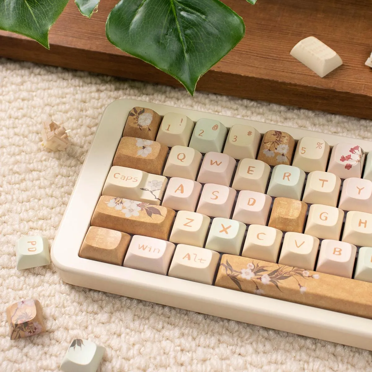 peach-blossom-dock-keycap-set-side