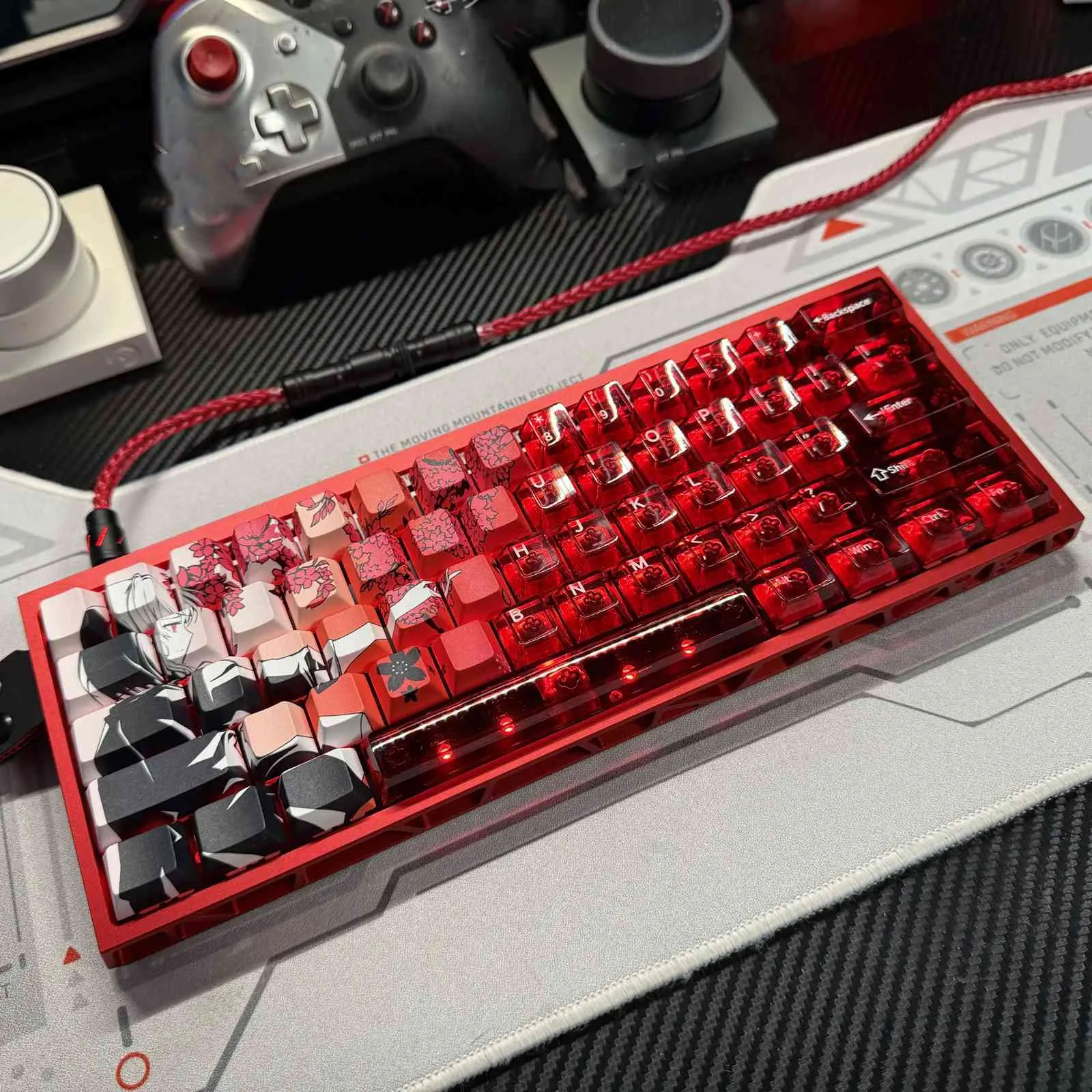 red-makima-sakura-raven-oem-keycapset-cover
