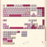 showa-strawberry-pudding-keycap-set-withoutroots