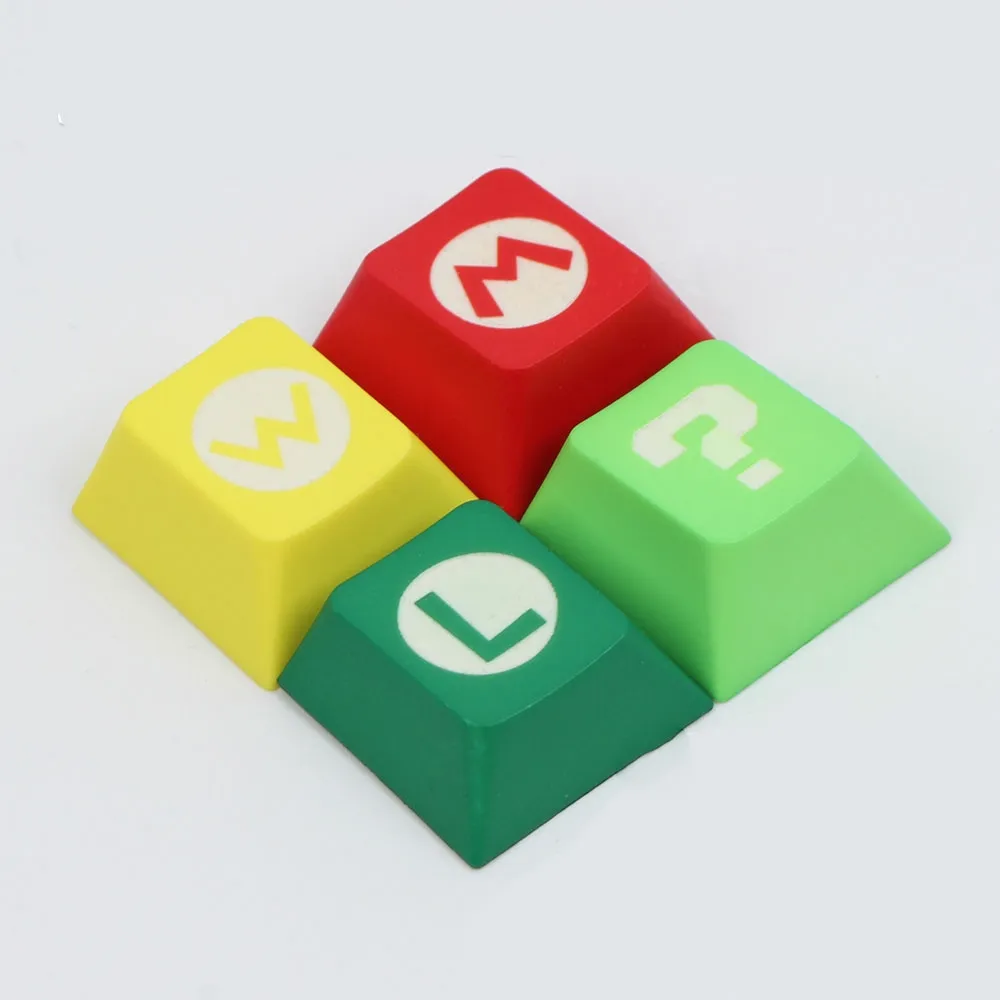 super-mario-floral-color-keycaps-cover