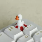 swimming-ring-goose-keycap-side