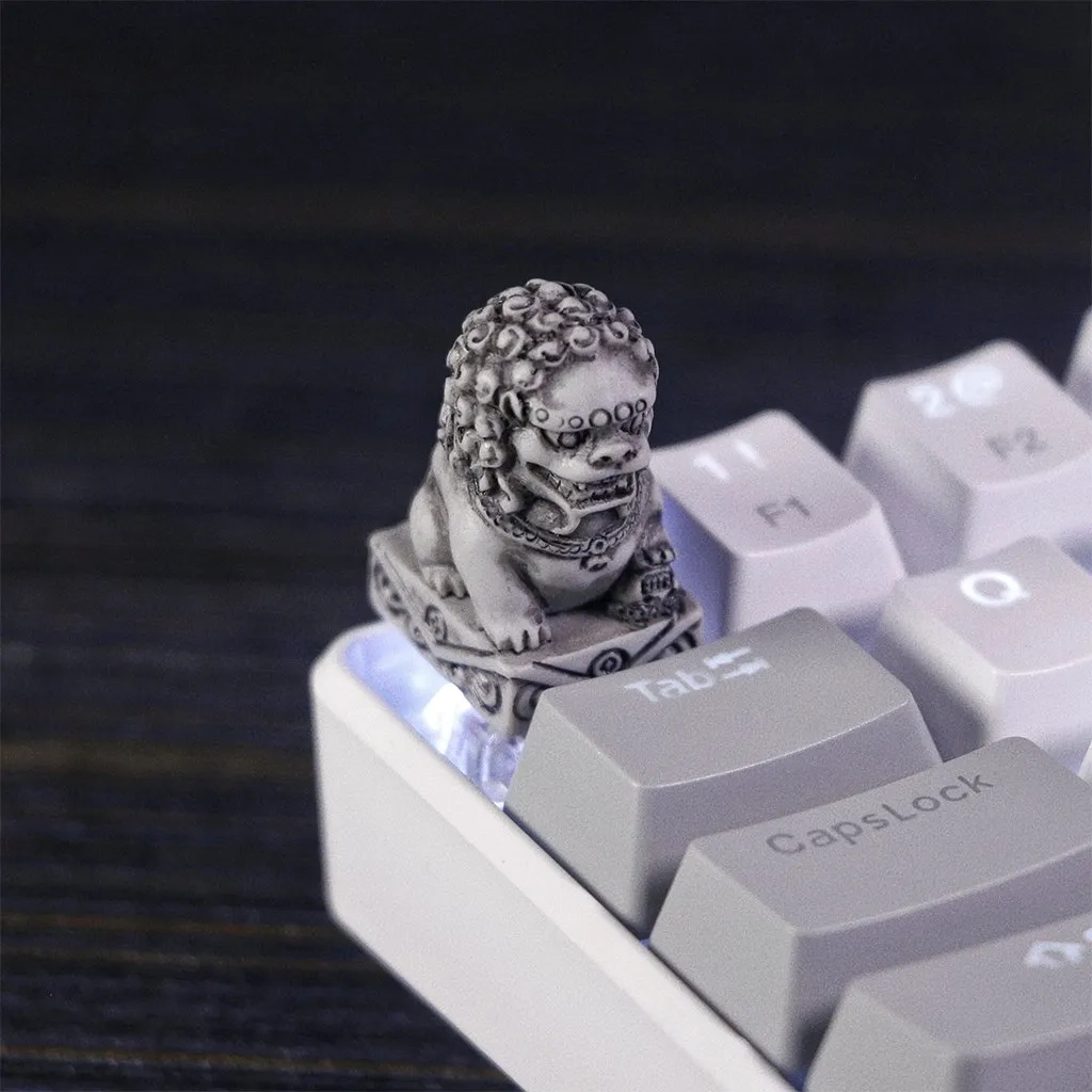 traditional-chinese-stone-lion-keycaps-side