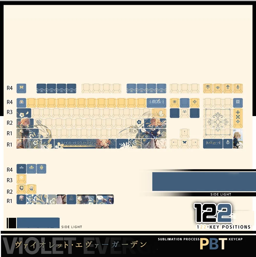 violet-evergarden-violet-oem-keycap-set-front