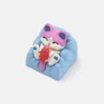 adorable-raccoon-keycaps-blue