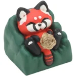 adorable-raccoon-keycaps-front