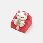 adorable-raccoon-keycaps-lightred
