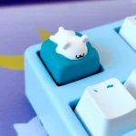 animal-spa-maltese-dog-keycaps-blue