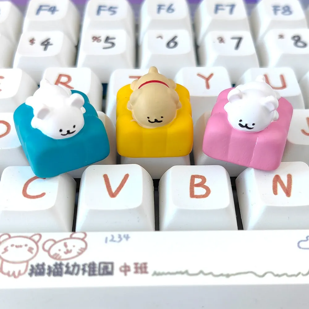 animal-spa-maltese-dog-keycaps-cover