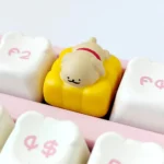 animal-spa-maltese-dog-keycaps-golden