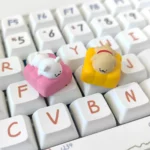 animal-spa-maltese-dog-keycaps-side