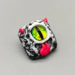 big-eyed-monster-keycaps-black-white-tongue