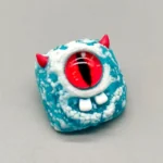 big-eyed-monster-keycaps-blue-white-teeth