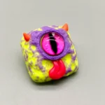 big-eyed-monster-keycaps-green-purple-tongue