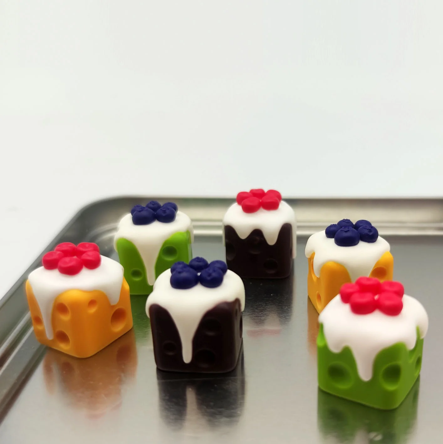 cute-blueberry-cherry-cheese-keycaps-2