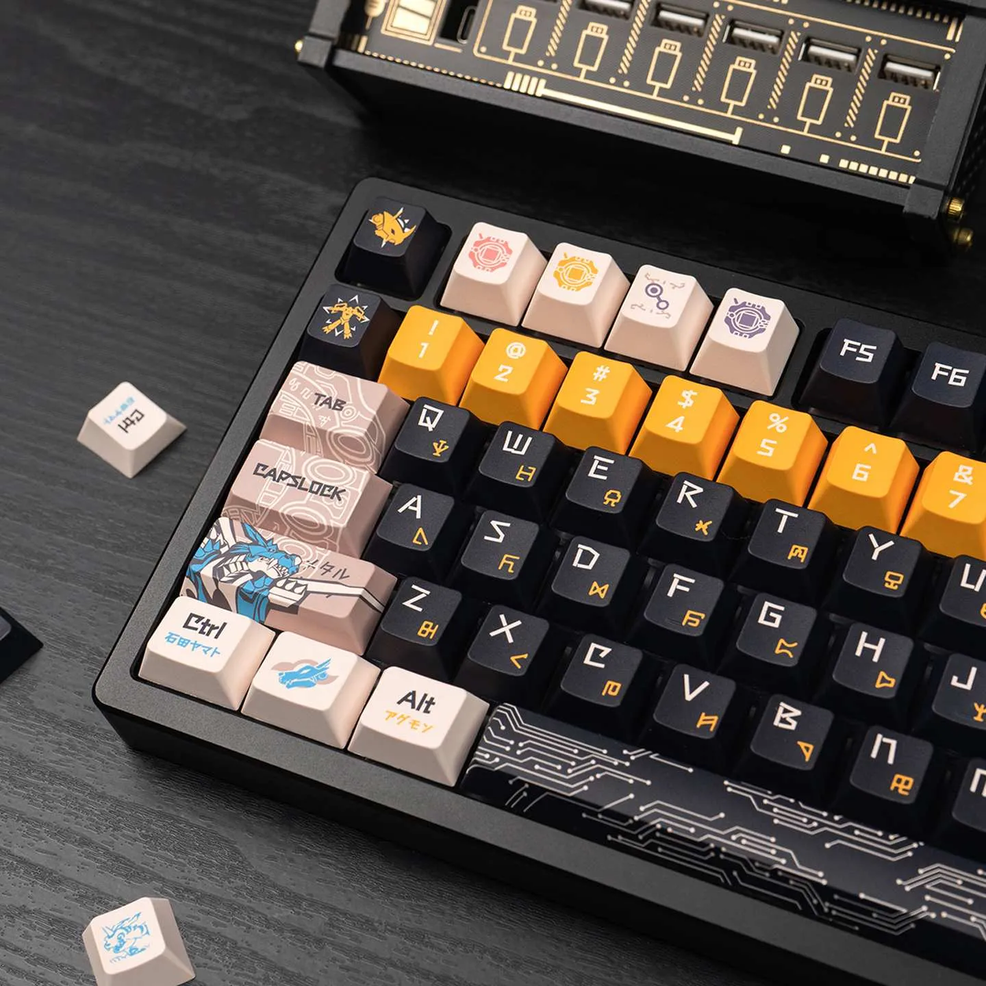digimon-digital-monster-oem-keycap-set-side