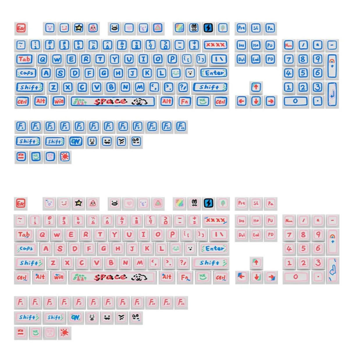 hand-drawn-series-xda-keycap-set-cover