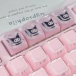 hello-kitty-kuromi-transparent-keycaps-side