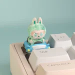 labubu-blue-car-2-0-keycaps-green