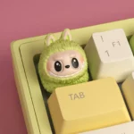 labubu-series-3-0-keycaps-green