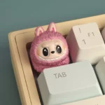 labubu-series-3-0-keycaps-pink