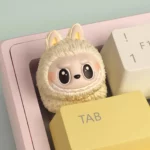 labubu-series-3-0-keycaps-white