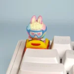labubu-yellow-car-2-0-keycaps-front