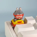 labubu-yellow-car-2-0-keycaps-grey