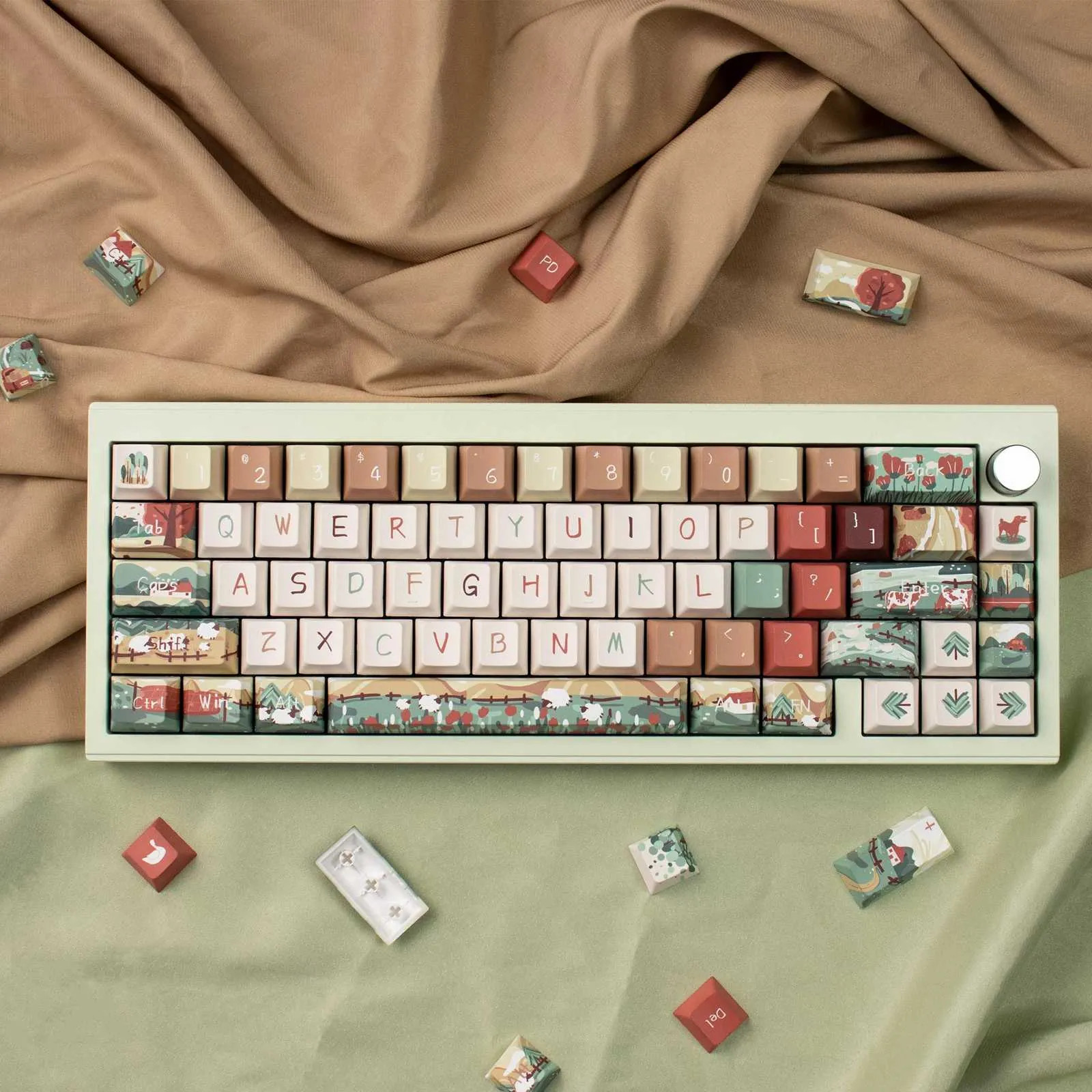pastoral-landscape-oem-keycap-set-cover
