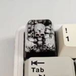 punk-dark-series-skull-transparent-keycap-cover