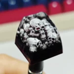 punk-dark-series-skull-transparent-keycap-side